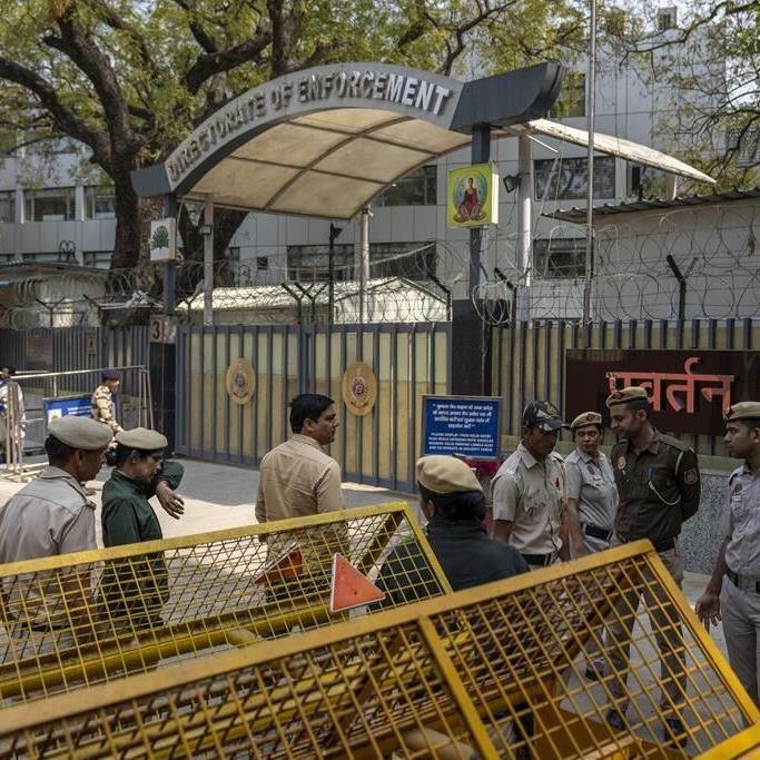 A Modi rival is arrested. Now, supporters of the opposition leader are protesting in India's capital
